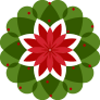 New Heartfulness Logo no text no background holiday wreath edition 2